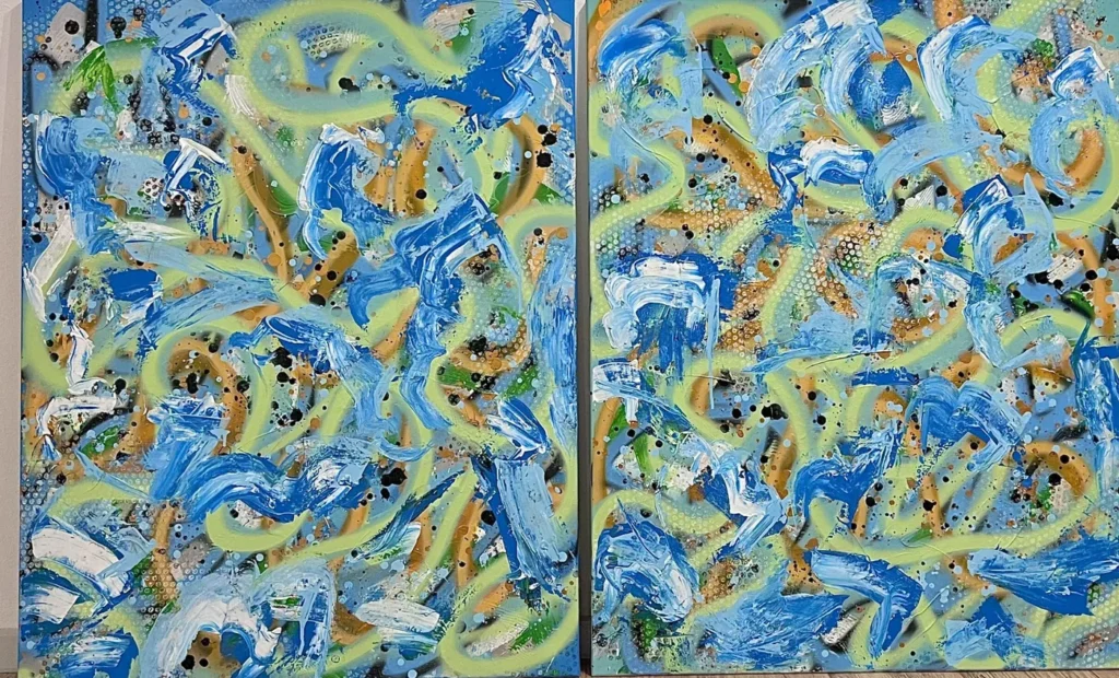 The Ocean — maleri af Jens Andersen