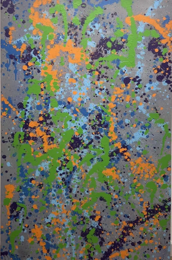 Abstrakt — maleri af Jens Andersen