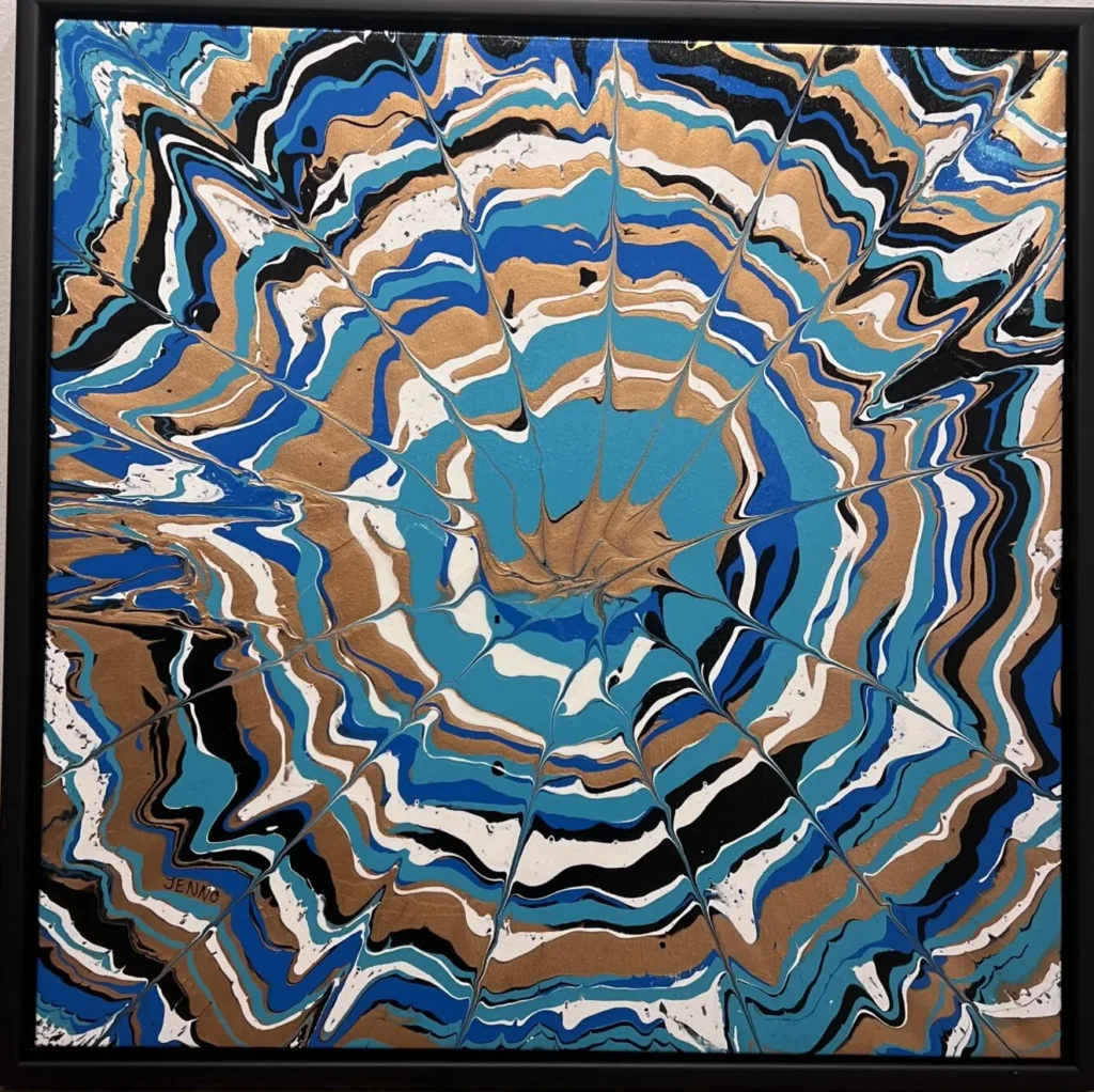 Pulse of the Sea — maleri af Jens Andersen